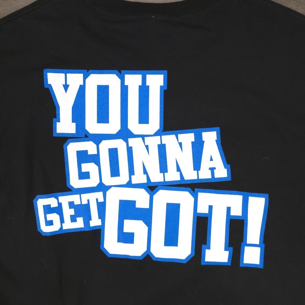 WWE Little Jimmy Says You Gonna Get Got T Shirt 2XL R Truth Wrestling Black - Picture 10 of 10